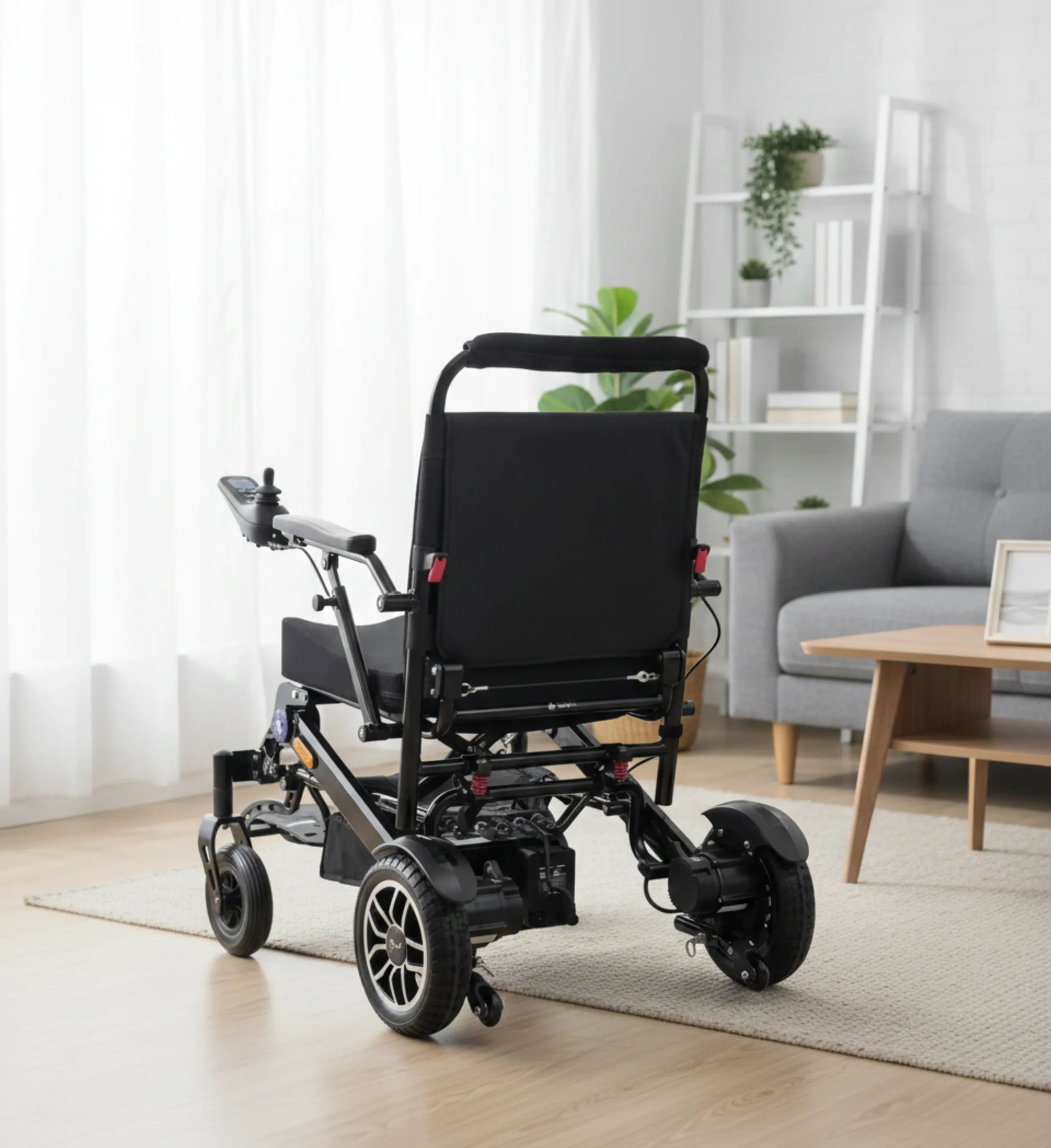 ايدال كرسى كهربائى متحرك خفيف الوزن – المطور باندا 10 (4)