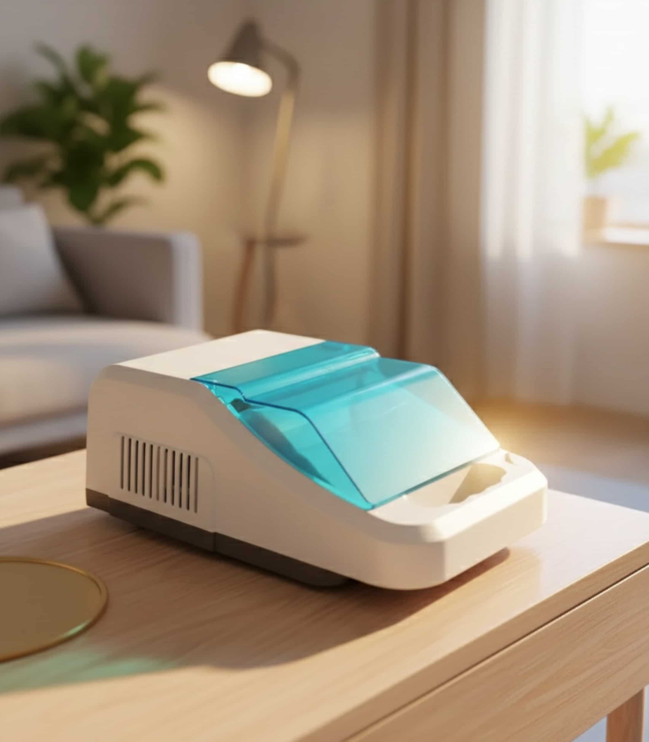 جهاز البخار اي كير نيبولايزر منزلي لعلاج نزلات البرد