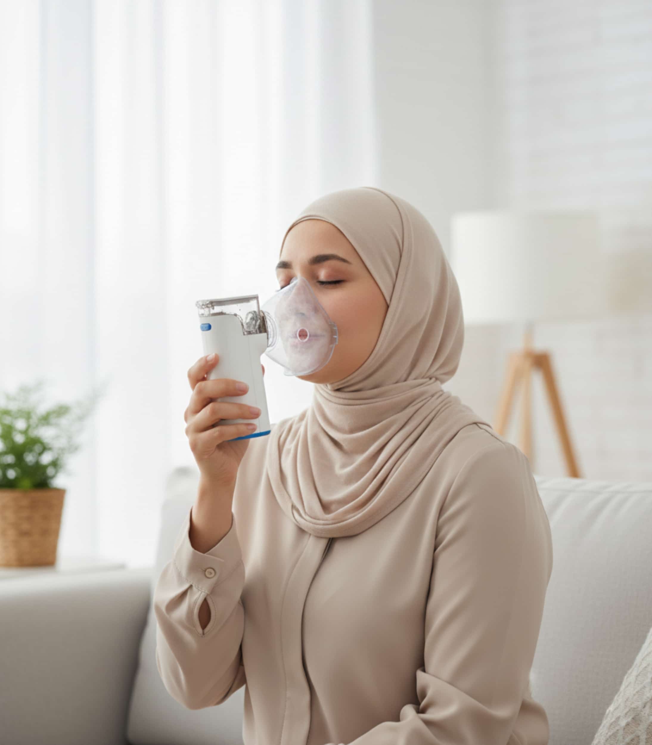 جهاز البخار بريمد للجيوب الأنفية محمول وفعال 5