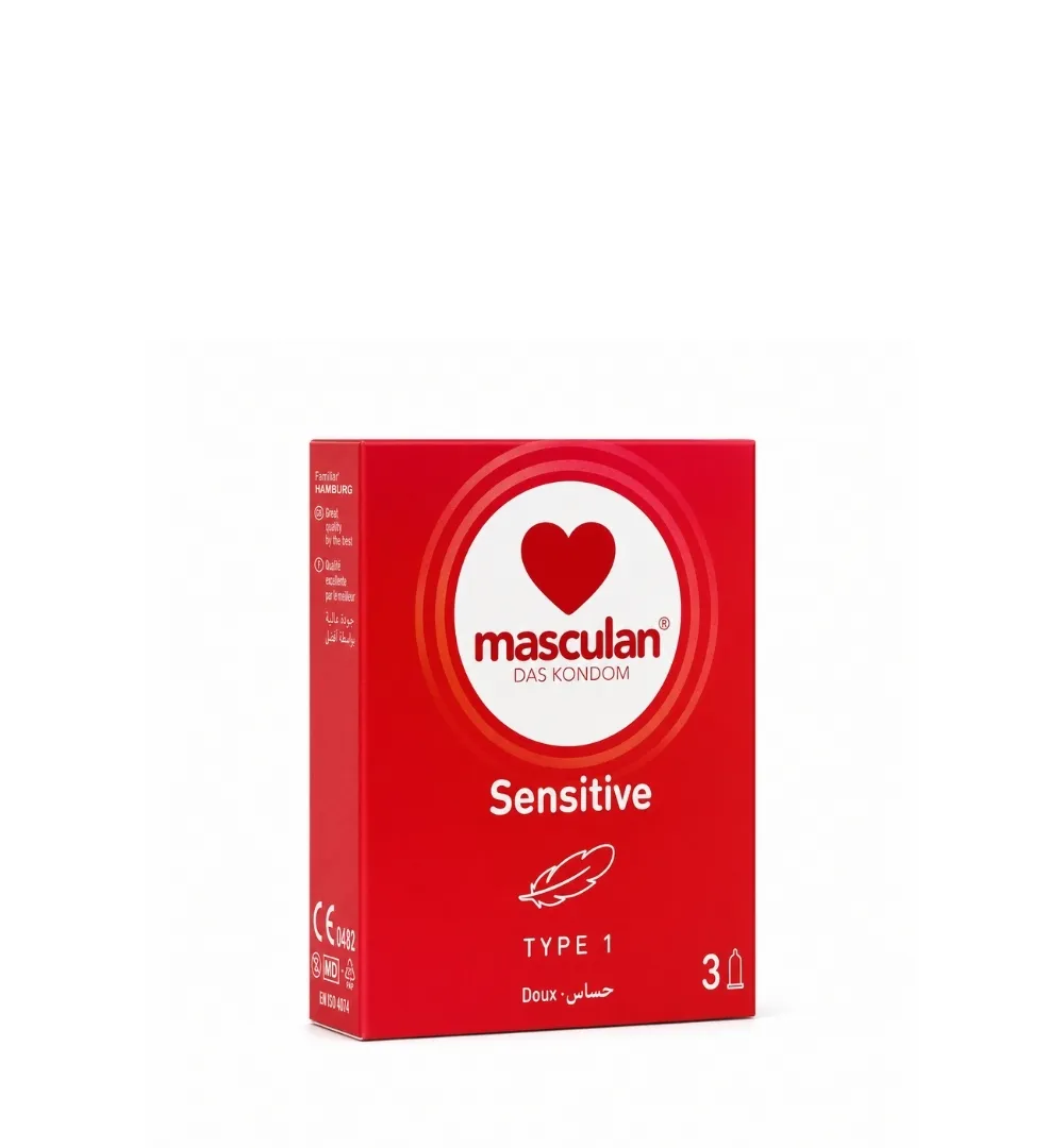 ماسكولان عازل طبي فائق الرقة لإحساس طبيعي – 3 حبات 2
