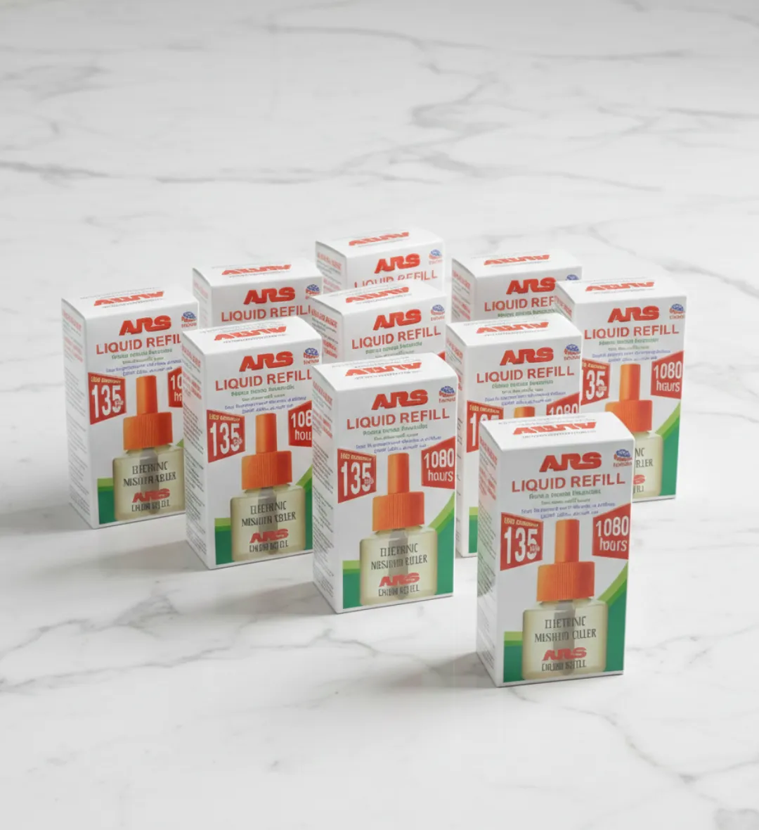 10 X غيار سائل 1080 ساعة