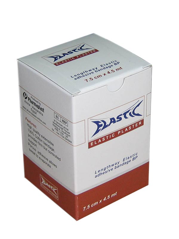 رباط ضاغط لاصق طبي سمارت ثيرابي 7.5 سم × 4.5 متر للركبة والساق.