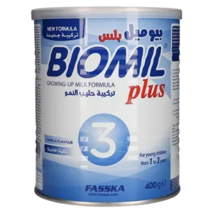 علبة حليب بيوميل بلس 3 للأطفال من عمر سنة - منتج فرنسي أصلي من طلبية