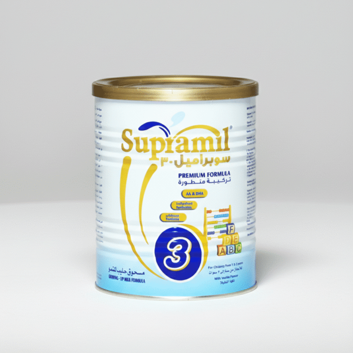 حليب الأطفال سوبراميل 3 من عمر سنة إلى 3 سنوات 400 جرام 1