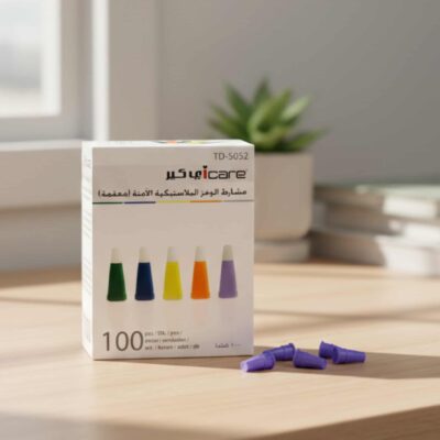 ابر وخز اي كير الملونة 100 قطعة