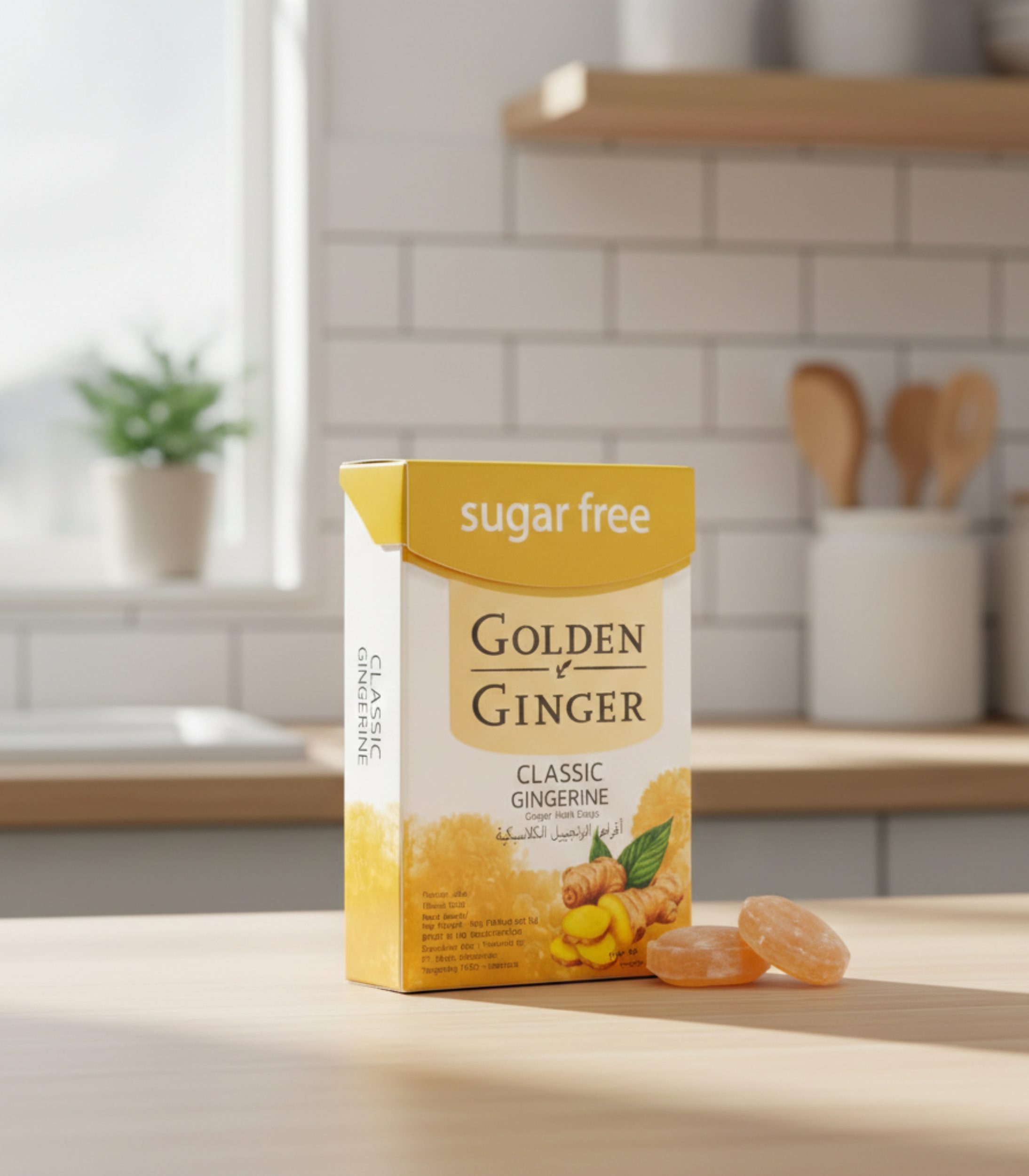 جولدن جينجر أقراص الزنجبيل الكلاسيكية