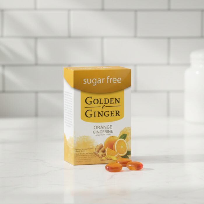 جولدن جينجر أقراص الزنجبيل بنكهة البرتقال 2