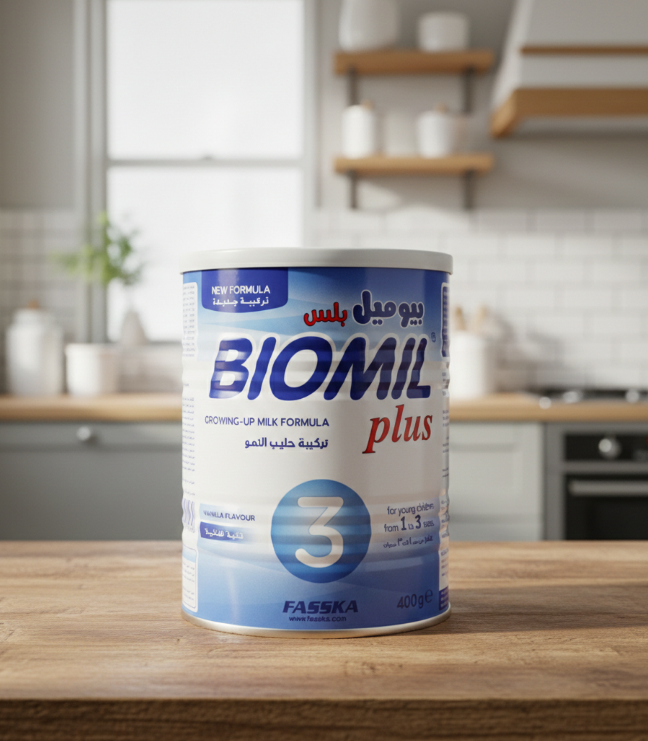 حليب الأطفال بيوميل بلس 3 400 جرام من سنة حتى 3 سنوات