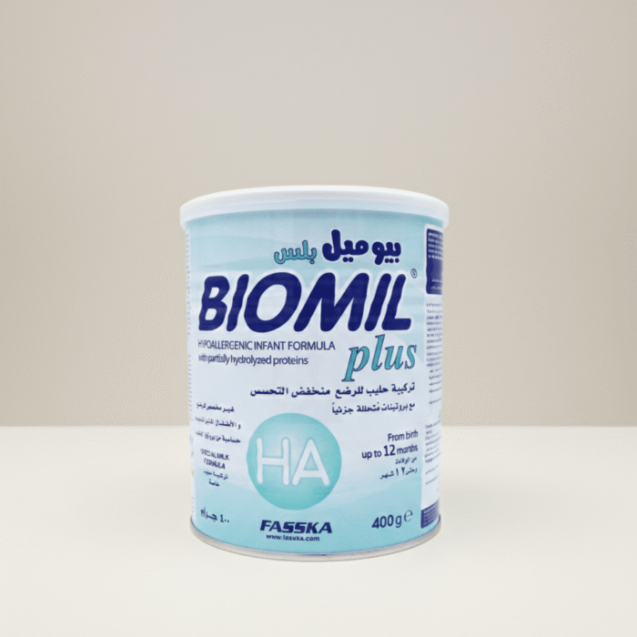 حليب الأطفال بيوميل بلس اتش اي 400 جرام من الولادة الى 12 شهر 1