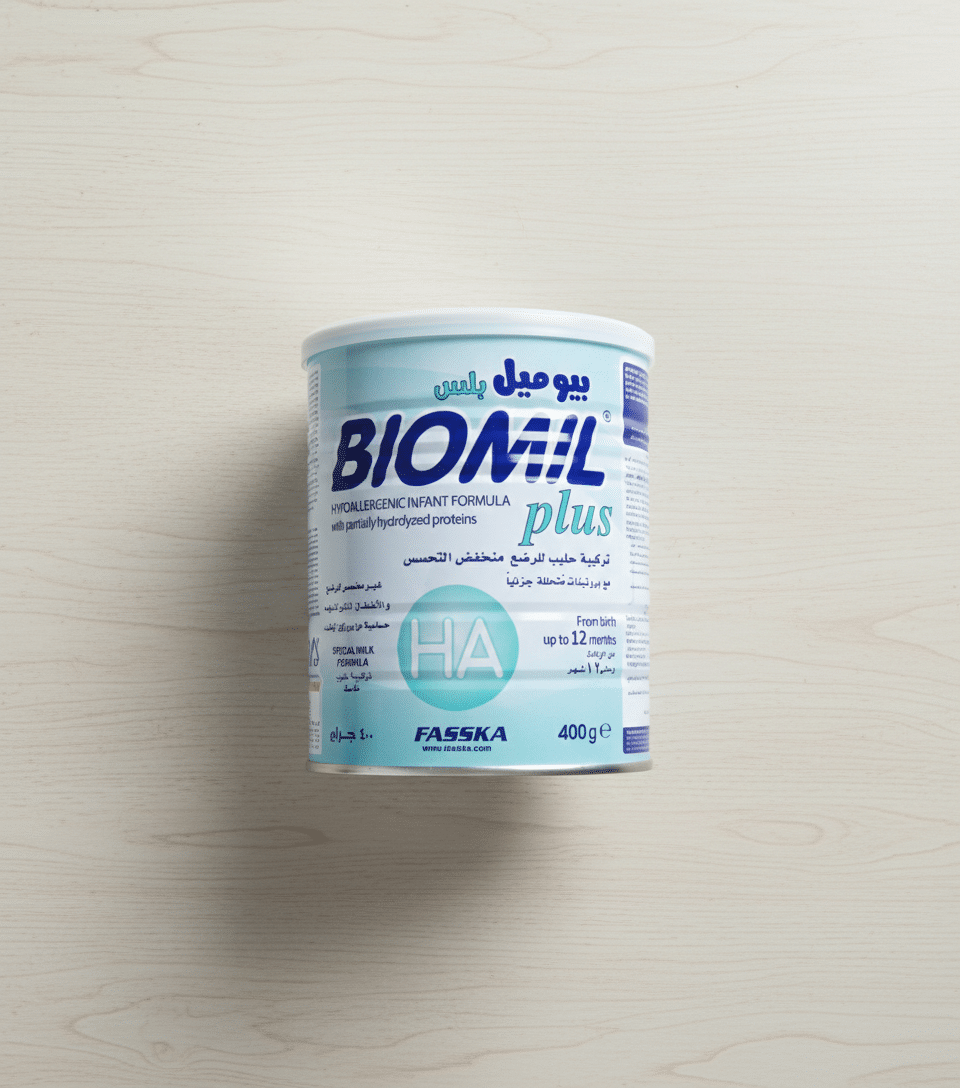 حليب الأطفال بيوميل بلس اتش اي 400 جرام من الولادة الى 12 شهر 2