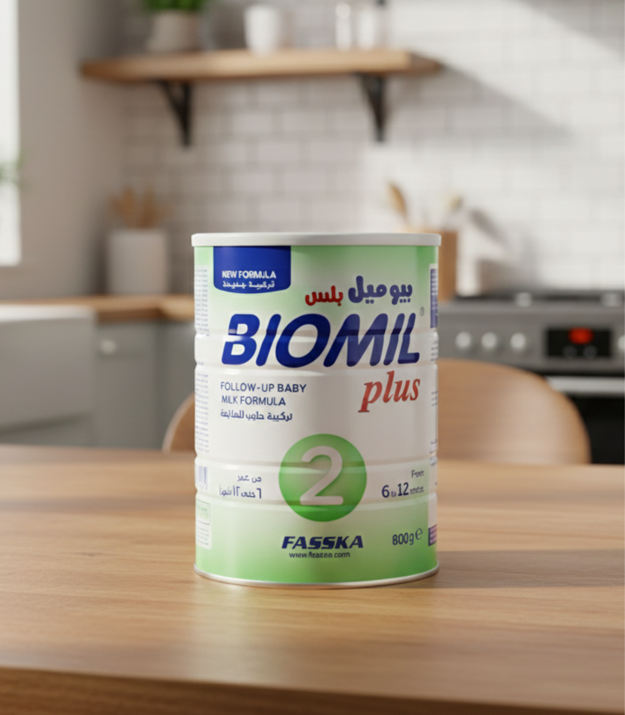 حليب الاطفال بيوميل بلس 2 للرضع من 6 الى 12 شهرا 400 جرام