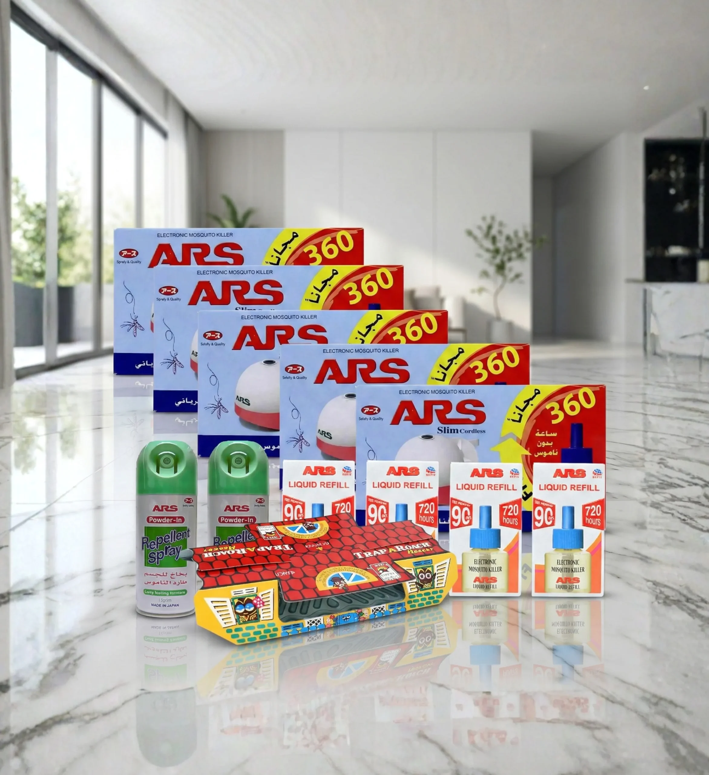 حماية من الناموس للبيوت المتوسطة