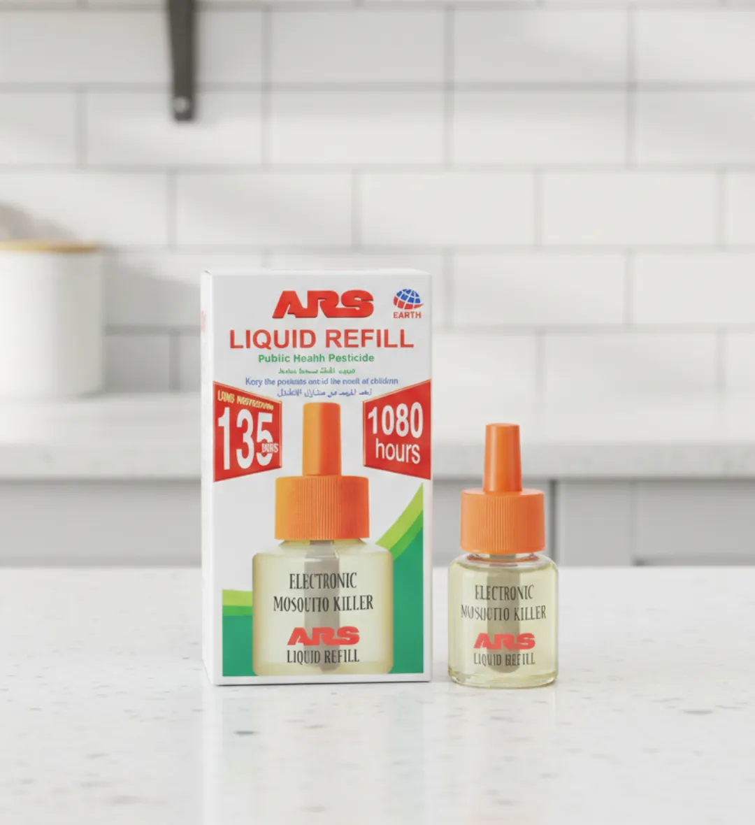سائل ارس القاتل للناموس يدوم 1080 ساعة للحماية المنزلية