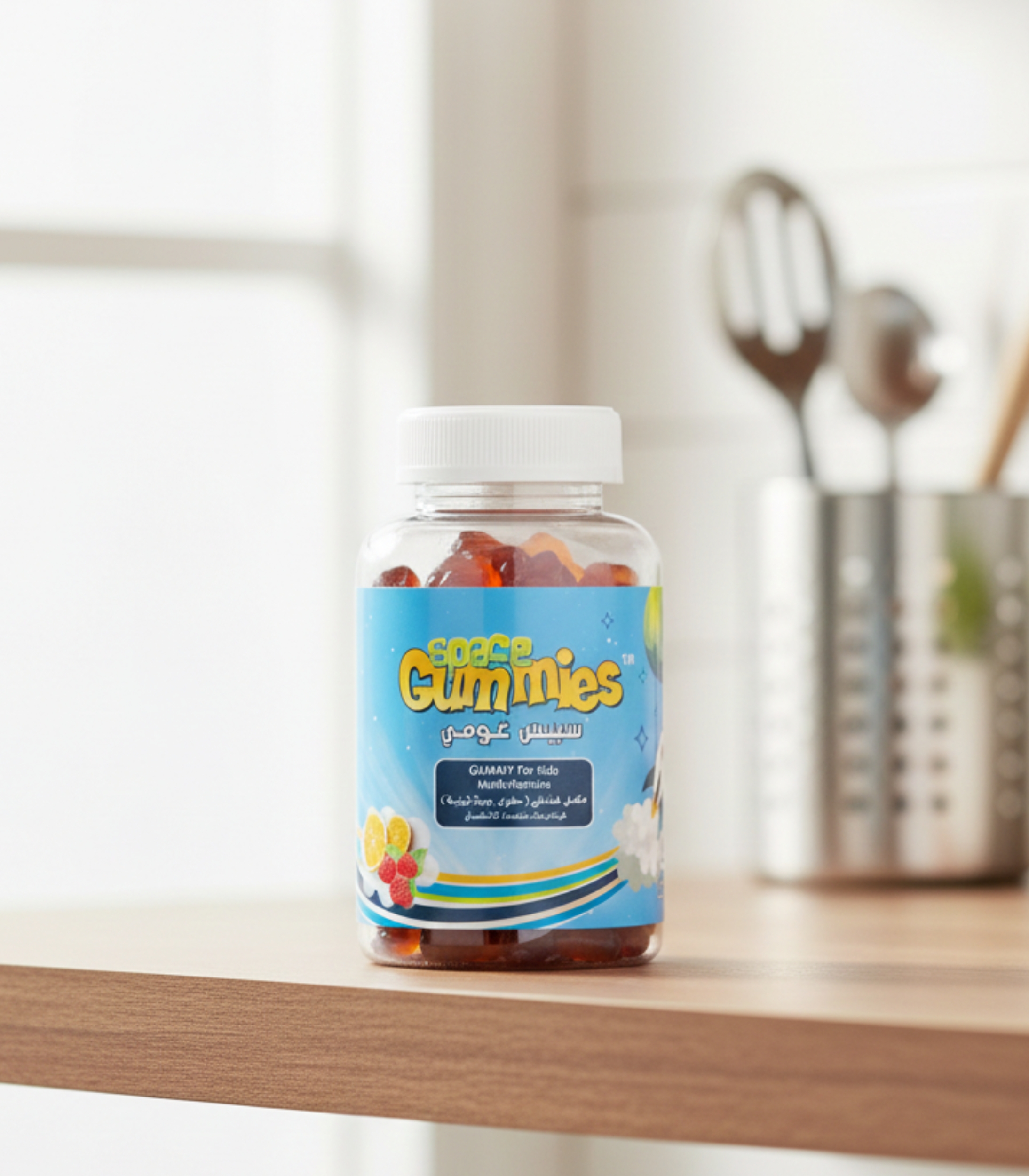 سبيس غومي ملتي فيتامين للأطفال