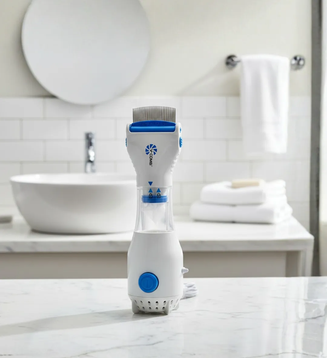 في كومب جهاز مبتكر للتخلص من القمل