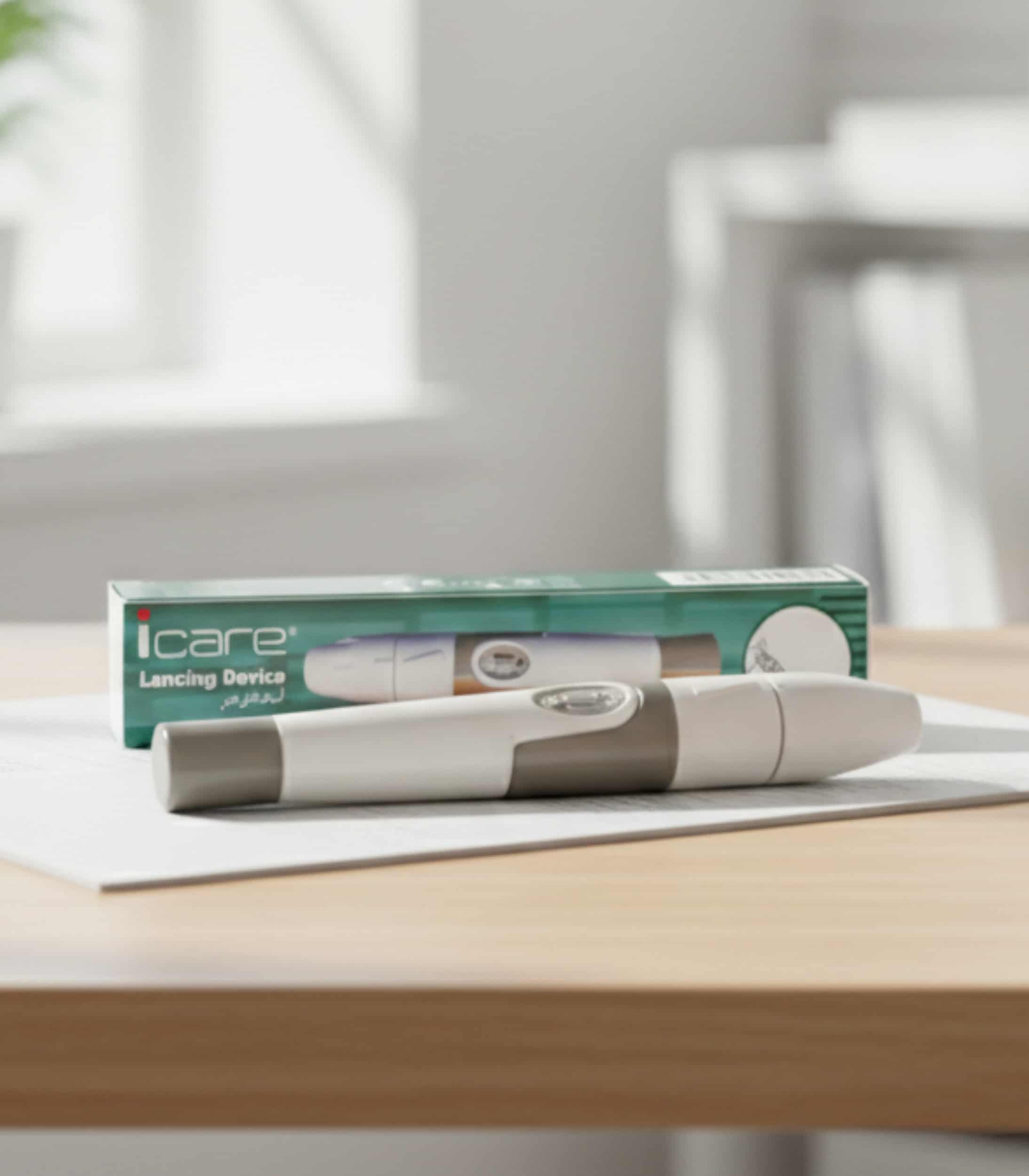 قلم ابر الوخز اي كير لاجهزة قياس السكر الطبية