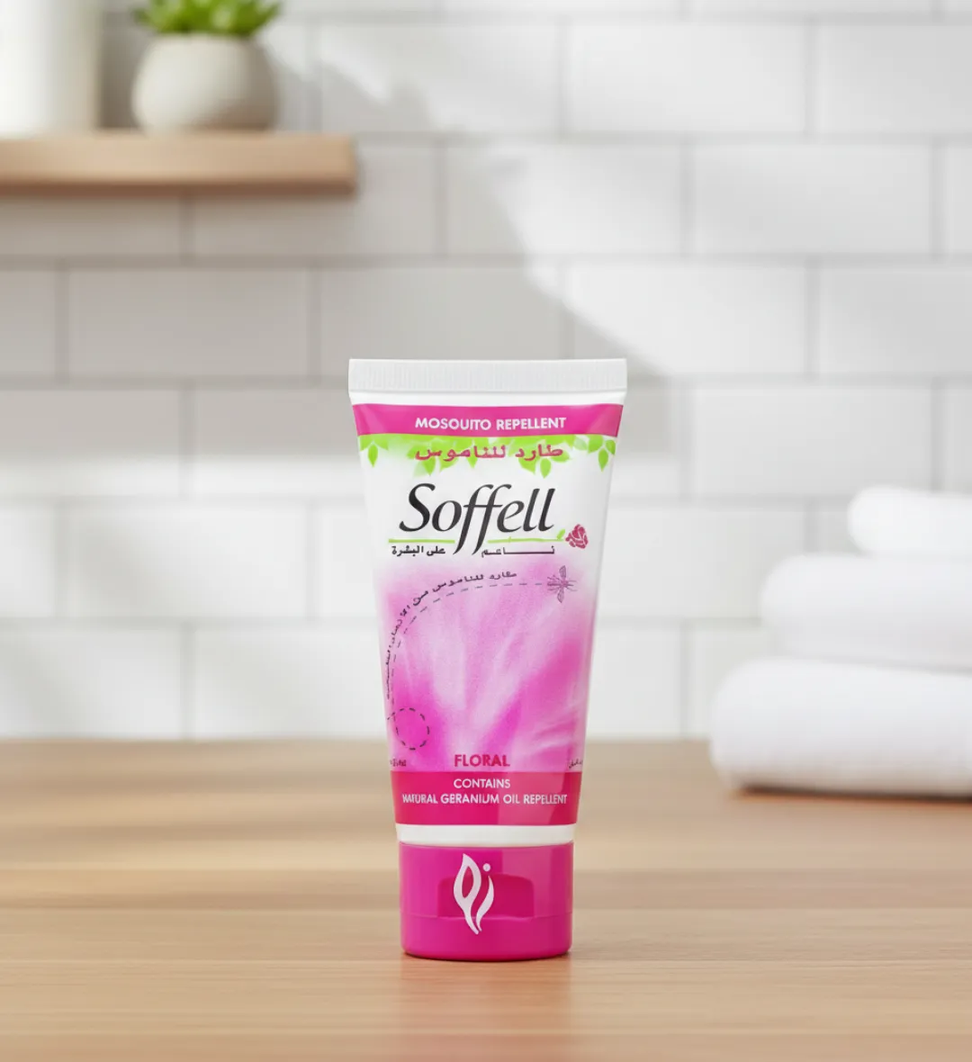 كريم سوفيل طارد للناموس برائحة الورد المنعشة 50 مل