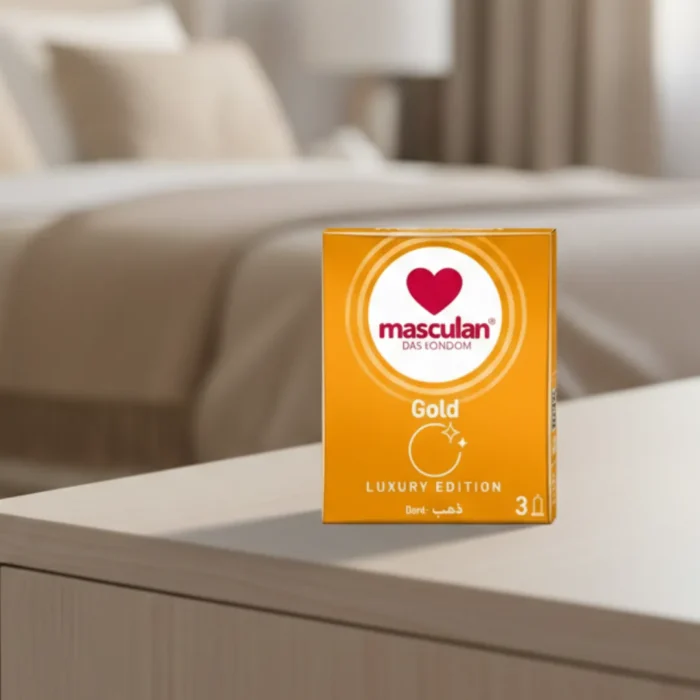 ماسكولان جولد عازل طبي بجودة فاخرة للحماية – 3 حبات (2)