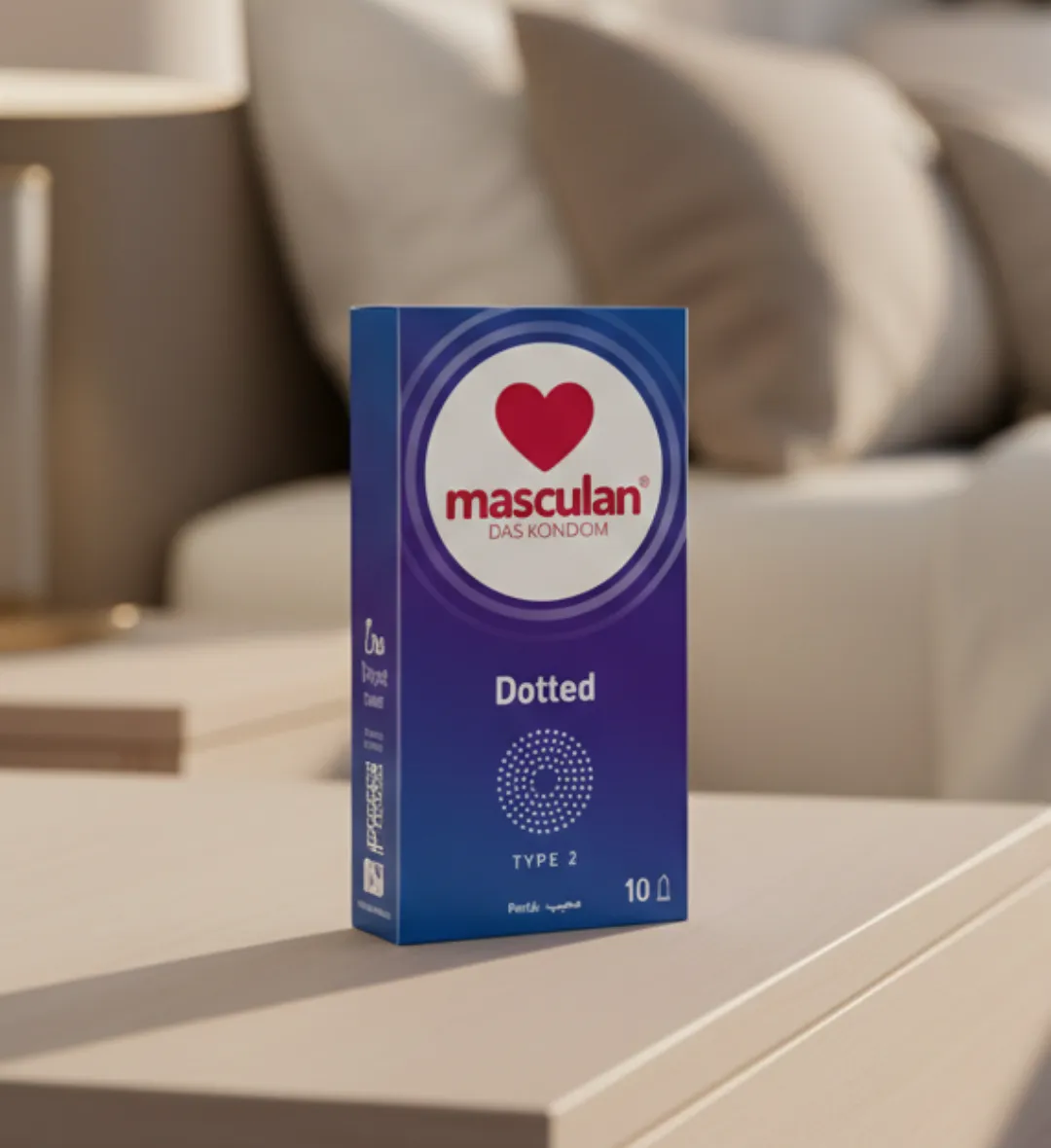 ماسكولان عازل طبي بتصميم محبب للعناية الفائقة – 10 حبات