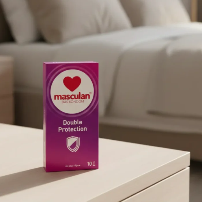 ماسكولان عازل طبي بحماية مزدوجة للعناية الفائقة – 10 حبات (2)