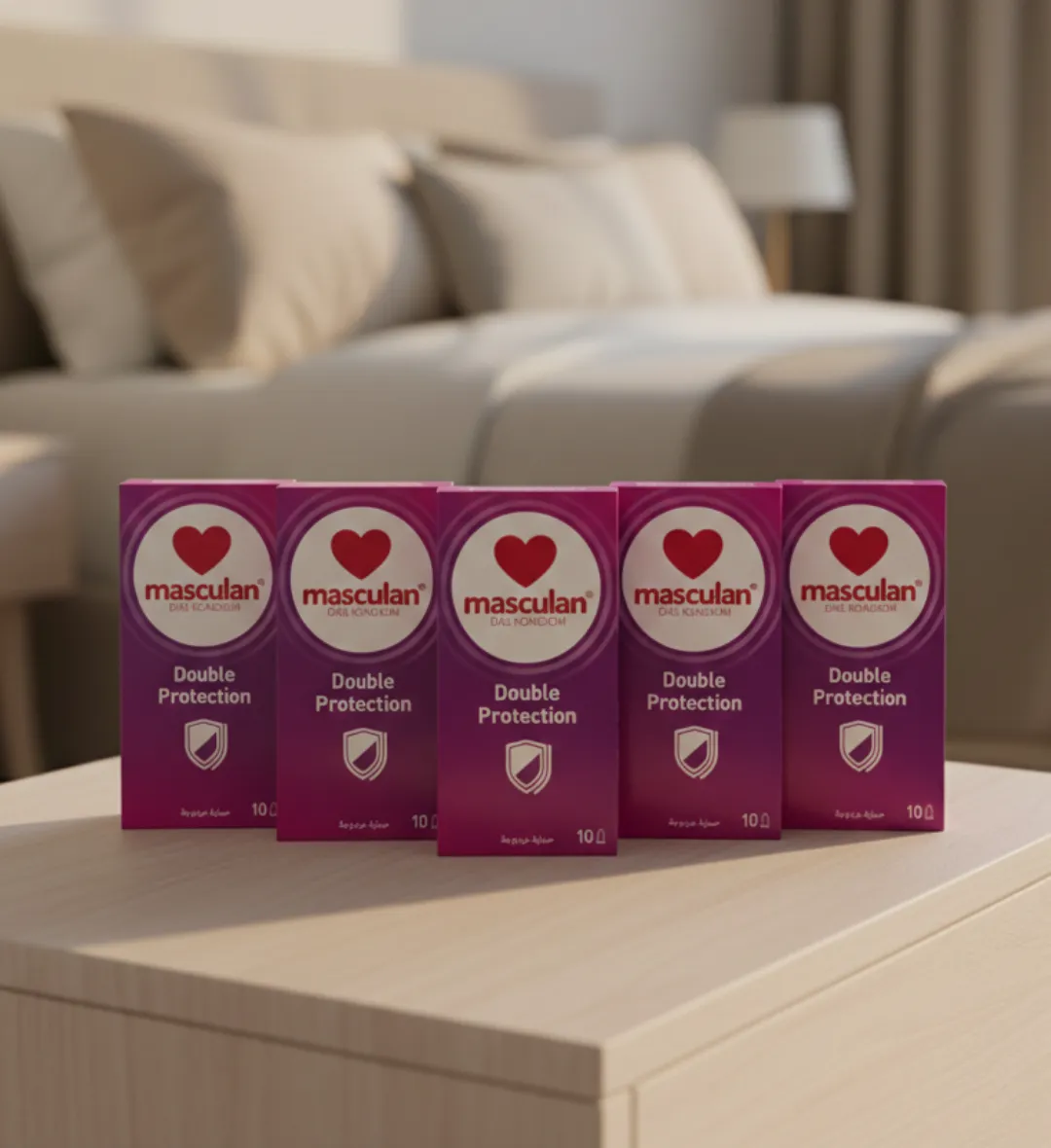 ماسكولان عازل طبي بحماية مزدوجة للعناية الفائقة – 10 حبات (4)