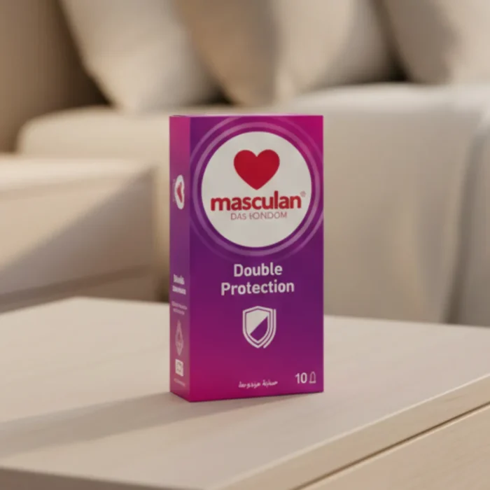 ماسكولان عازل طبي بحماية مزدوجة للعناية الفائقة 10 حبات