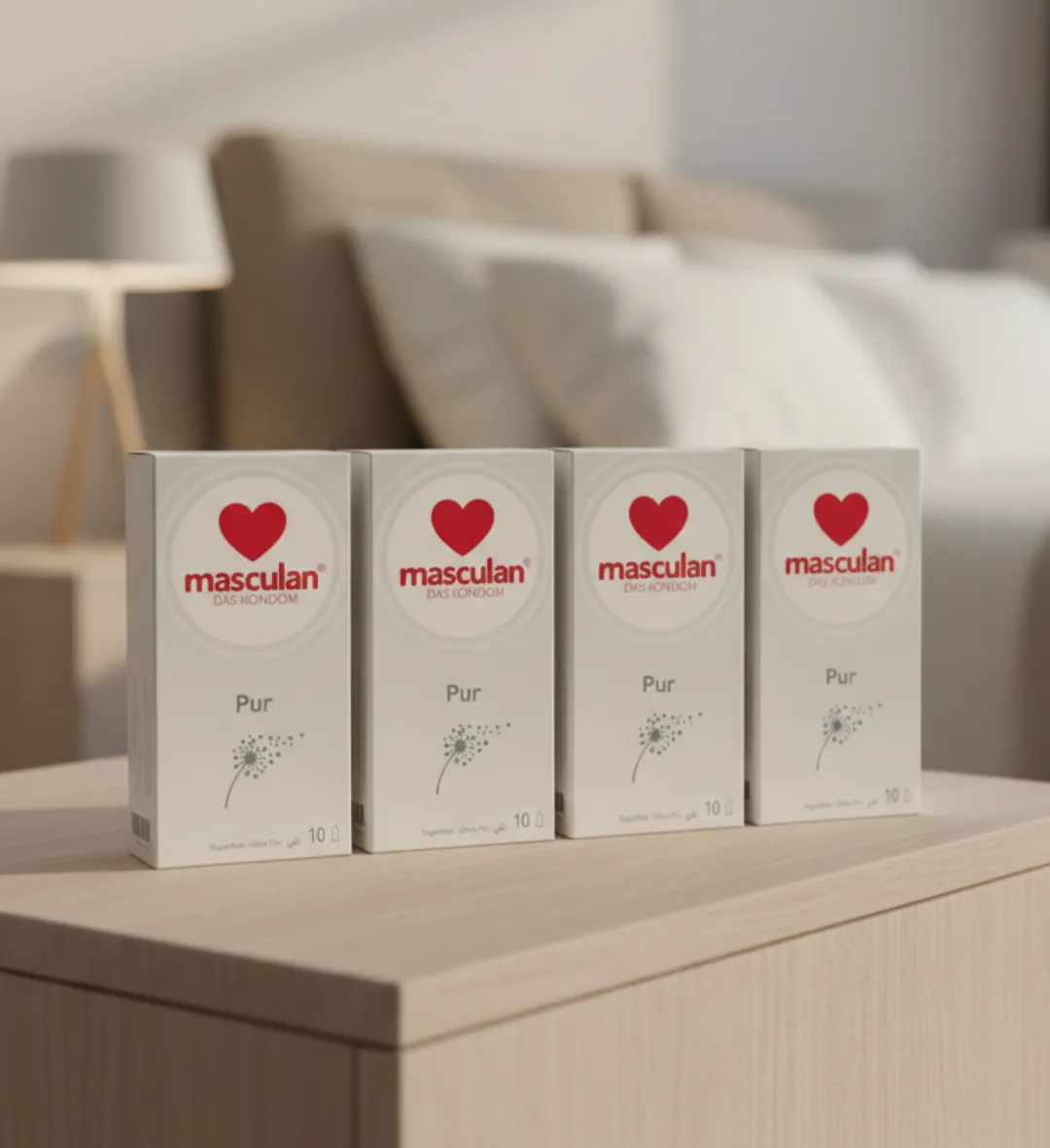 ماسكولان عازل طبي رقيق وشفاف لإحساس طبيعي – 10 قطع (4)