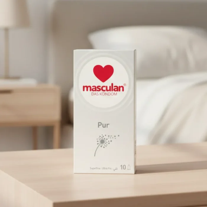 ماسكولان عازل طبي رقيق وشفاف لاحساس طبيعي 10 قطع