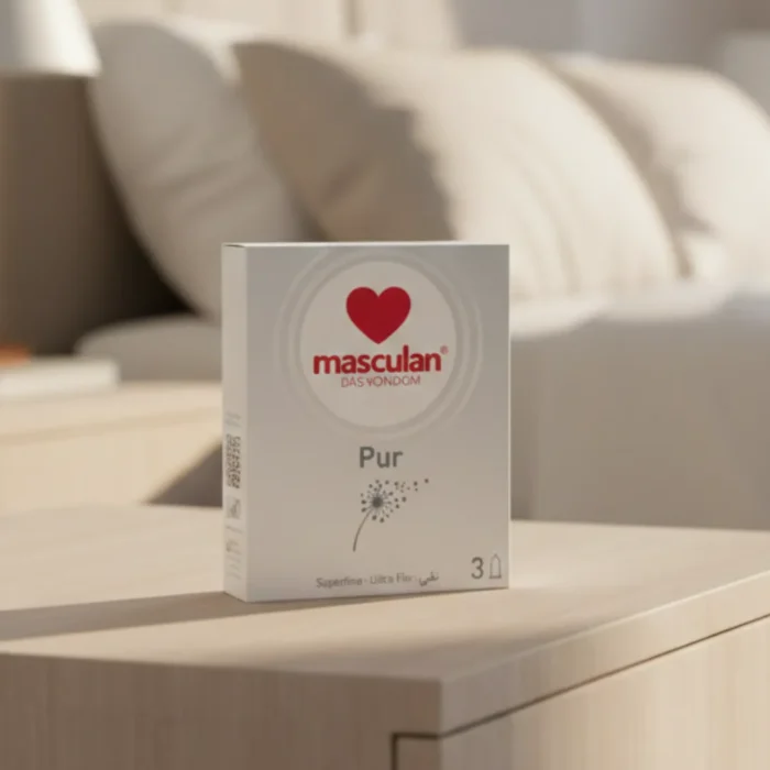 ماسكولان عازل طبي رقيق وشفاف لإحساس طبيعي – 3 قطع