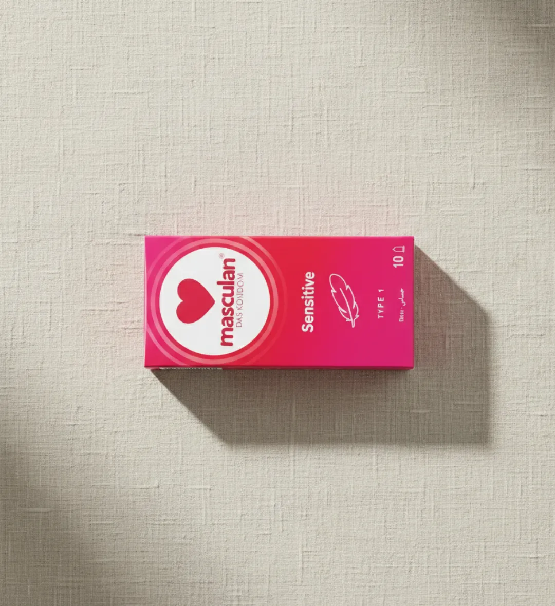 ماسكولان عازل طبي فائق الرقة إحساس كلاسيك – 10 حبات (3)