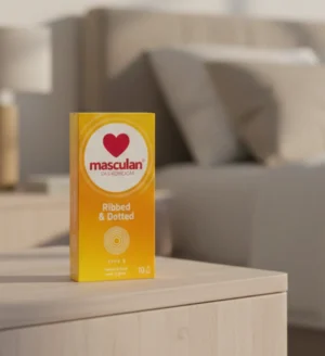 ماسكولان عازل طبي مضلع ومحبب للحماية الفائقة – 10 حبات (2)