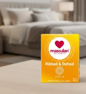 ماسكولان عازل طبي مضلع ومحبب للحماية الفائقة – 3 حبات (2)