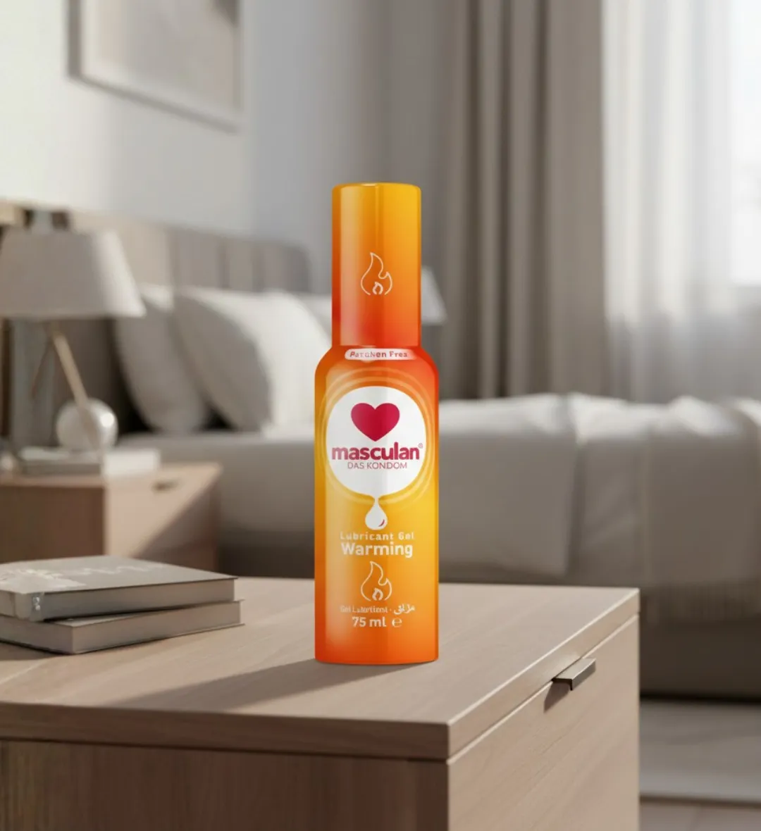 مسكولان جل طبي مزلق بتأثير حراري للعناية النسائية – 75 مل