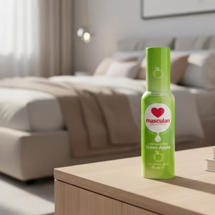 مسكولان جل طبي مزلق بنكهة التفاح الأخضر ومنعش – 75 مل (2)