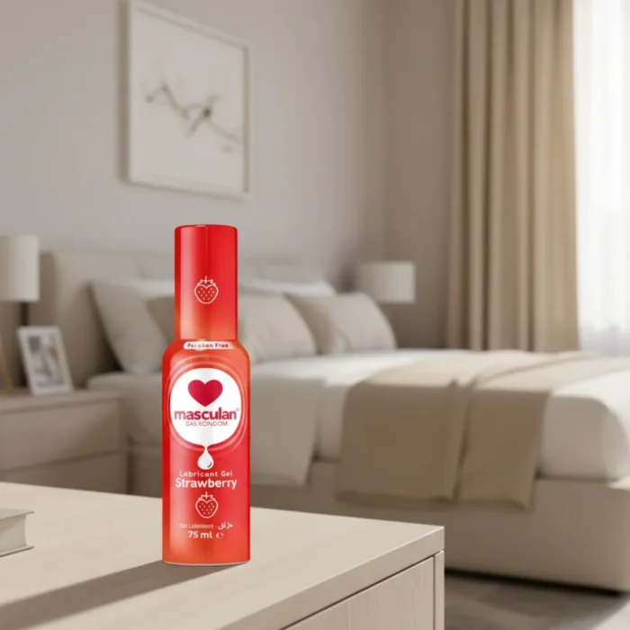 مسكولان جل طبي مزلق بنكهة الفراولة المنعشة – 75 مل (2)