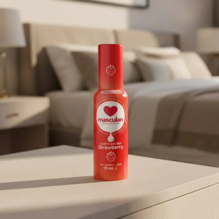 مسكولان جل طبي مزلق بنكهة الفراولة المنعشة – 75 مل