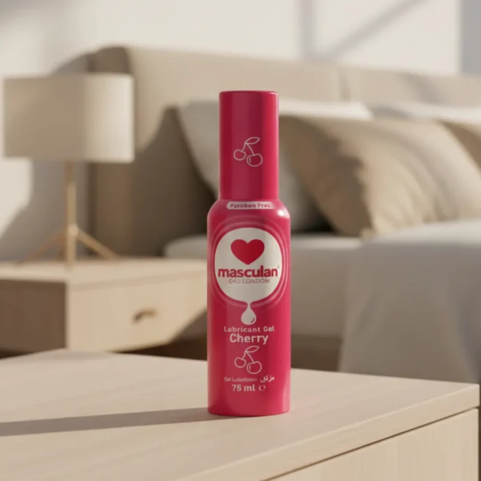 جل مسكولان الطبي للعناية والترطيب بنكهة الكرز 75 مل