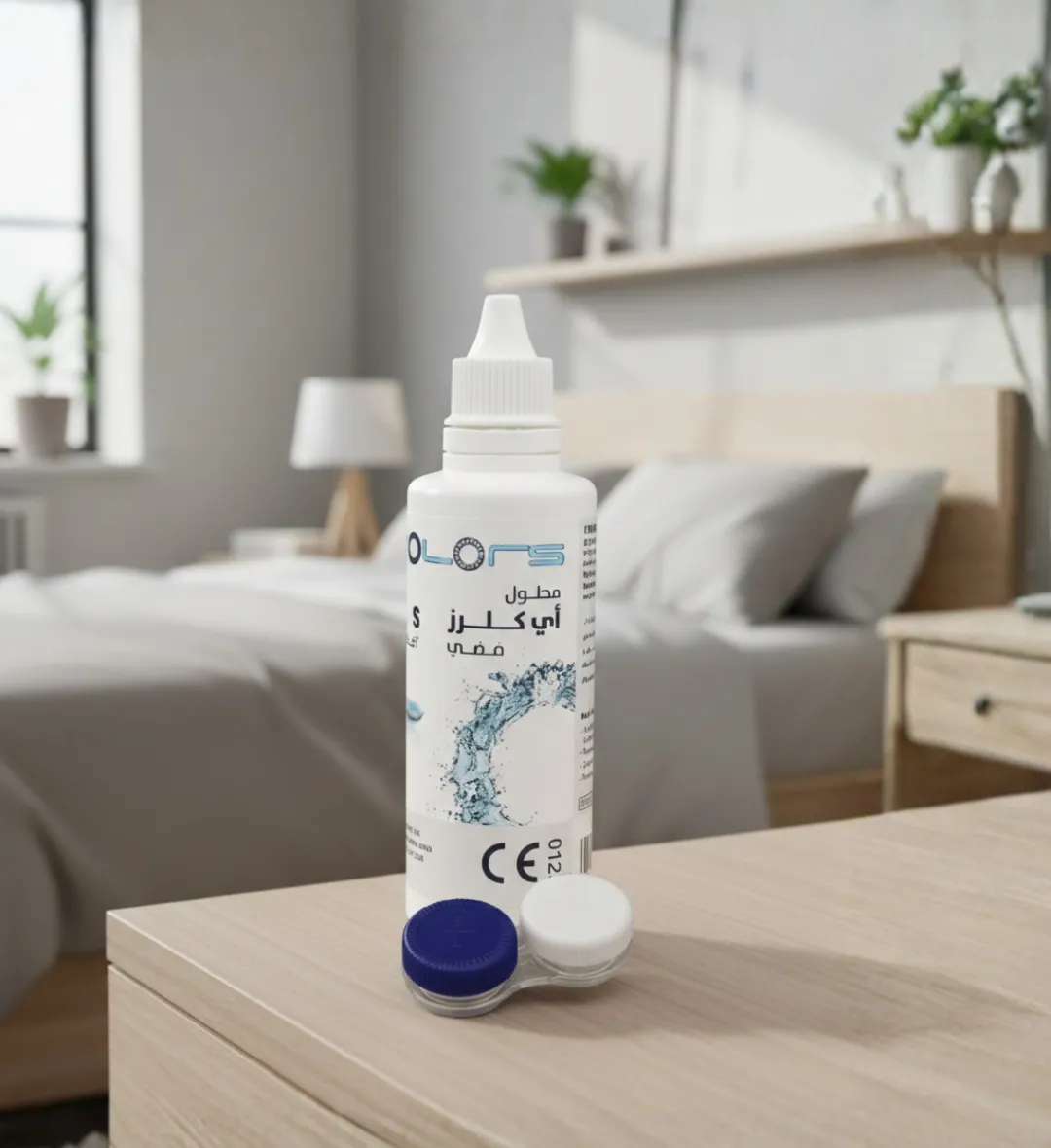 محلول عدسات أي كلرز