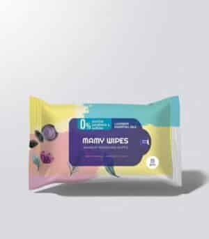 مناديل مزيلة للمكياج 25 منديل تنظيف لطيف وآمن mamy1