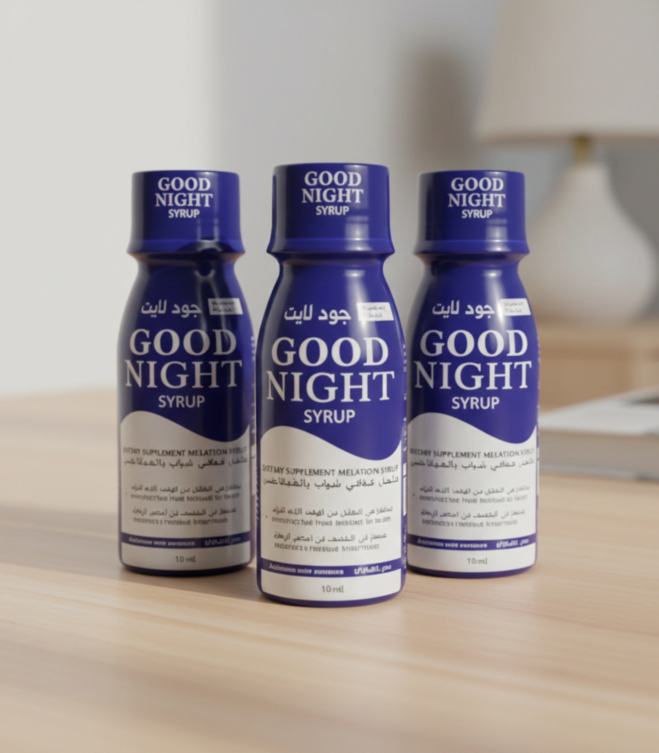 شراب جود نايت بالميلاتونين نكهة التوت الأزرق 4