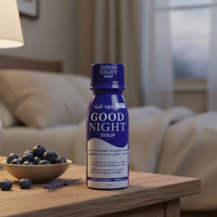 شراب جود نايت بالميلاتونين نكهة التوت الأزرق