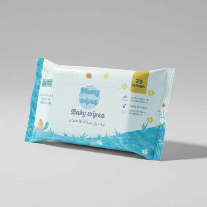مناديل مبللة للأطفال 25 منديل mamy 1 2