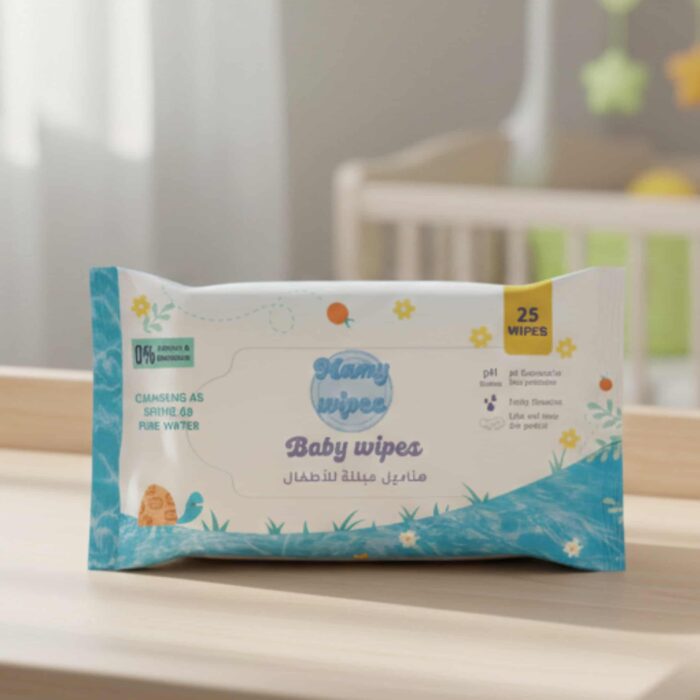 مناديل مبللة للأطفال 25 منديل mamy
