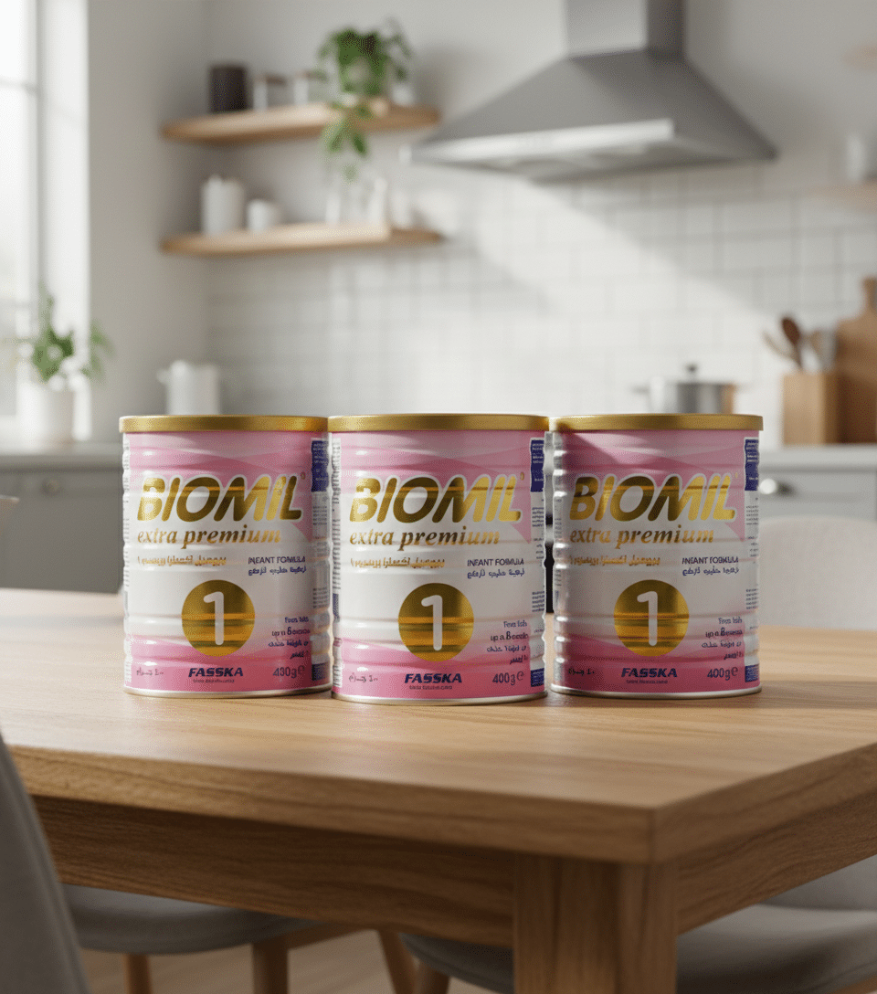 حليب الأطفال بيوميل إكسترا بريميوم 1 400 جرام للرضع 3