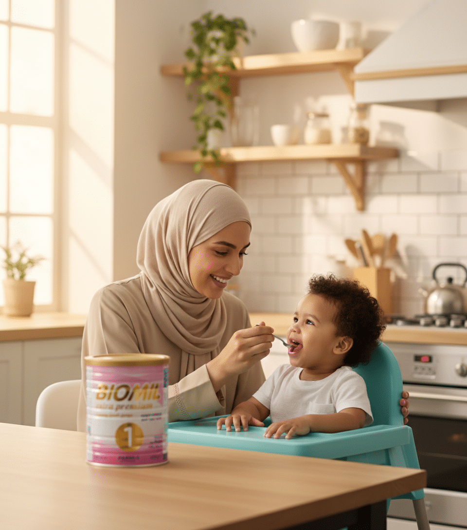 حليب الأطفال بيوميل إكسترا بريميوم 1 400 جرام للرضع 4