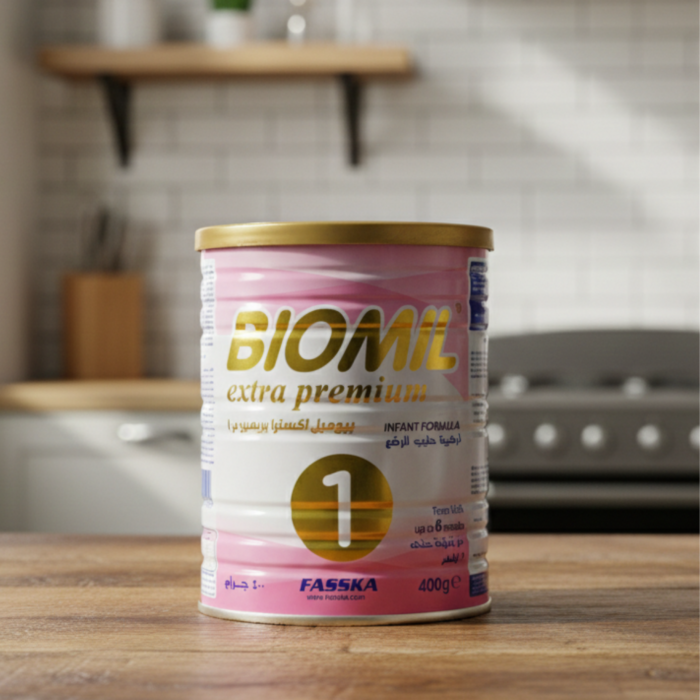 حليب الأطفال بيوميل إكسترا بريميوم 1 – 400 جرام للرضع