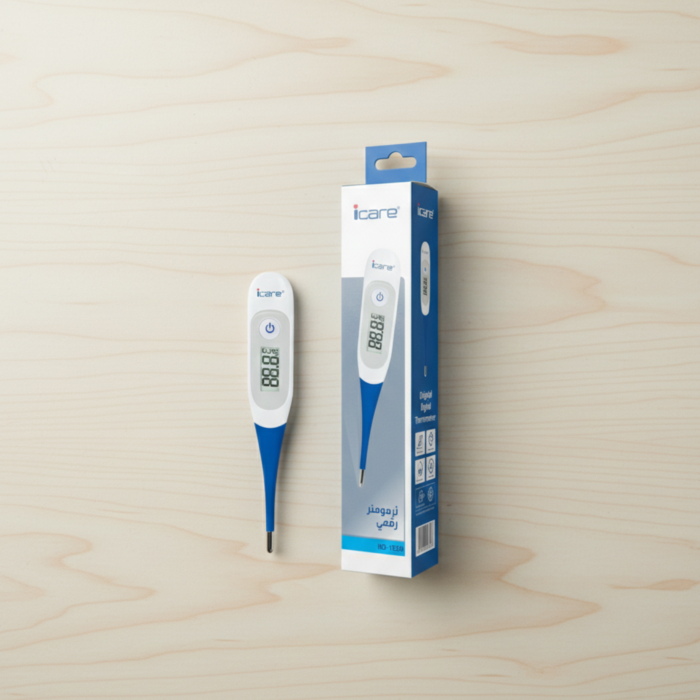 اي كير ترمومتر رقمي لقياس الحرارة bd 1170b 2