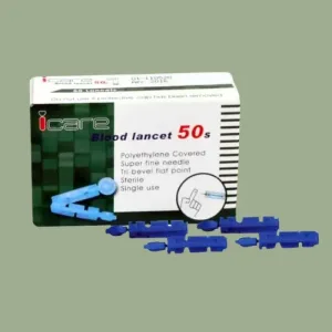 اي كير شرائح الاختبار 50 قطعة – جهاز مراقبة السكر الموثوق