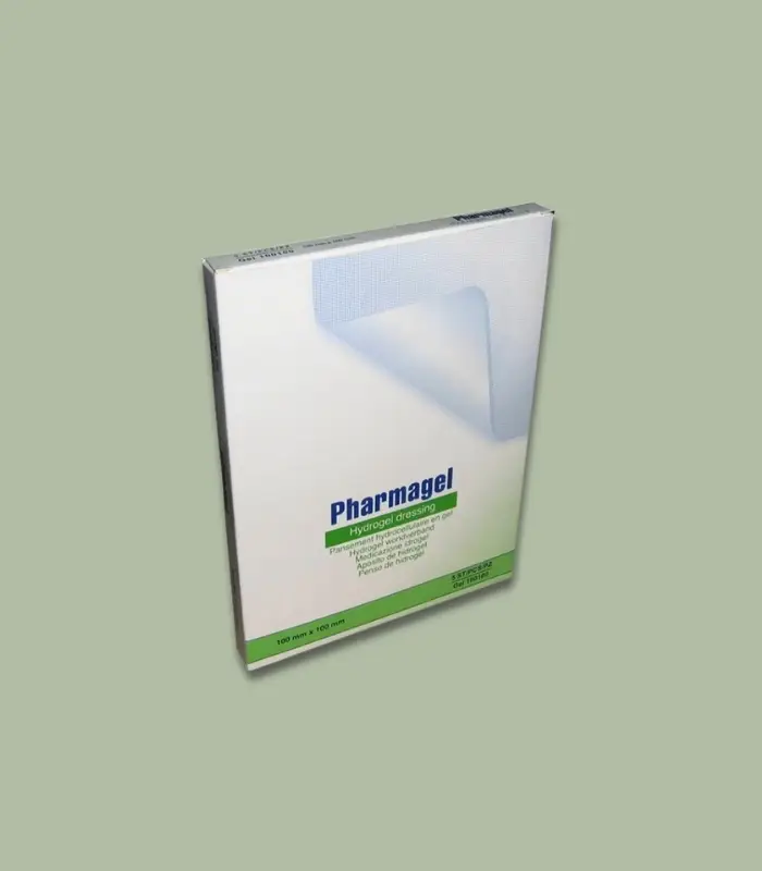 عبوة غيار جل طبي للجروح فارماجيل PHARMAGEL مقاس 10×10 سم.