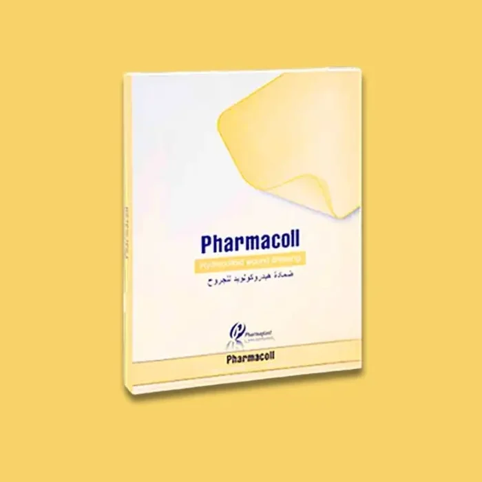 ضمادة هيدروكوليد فارماكول Pharmacoll مقاس 10×10 سم وسماكة 1 مم.